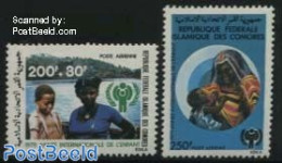 Comoros 1979 Int. Year Of The Child 2v, Mint NH, Various - Year Of The Child 1979 - Isole Comore (1975-...)