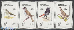 Turkish Cyprus 1990 WWF, Birds 4v, Mint NH, Nature - Birds - World Wildlife Fund (WWF) - Andere & Zonder Classificatie