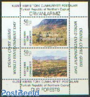 Turkish Cyprus 1996 Environment Day S/s, Mint NH, Nature - Environment - Trees & Forests - Protezione Dell'Ambiente & Clima