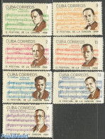 Cuba 1966 Song Festival 7v, Mint NH, Performance Art - Music - Unused Stamps