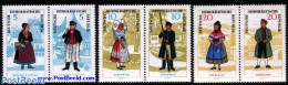 Germany, DDR 1964 Costumes 3x2v [:], Mint NH, Transport - Various - Ships And Boats - Costumes - Neufs