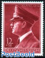 Germany, Empire 1942 Hitler Birthday 1v, Mint NH, History - Politicians - Unused Stamps