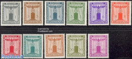 Germany, Empire 1942 On Service 11v, Mint NH, Nature - Birds - Dienstzegels