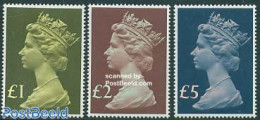 Great Britain 1977 Definitives 3v, Mint NH - Neufs