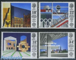 Great Britain 1987 Europa, Modern Architecture 4v, Mint NH, History - Europa (cept) - Art - Modern Architecture - Neufs