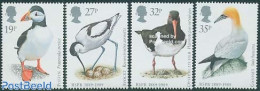 Great Britain 1989 Birds 4v, Mint NH, Nature - Birds - Puffins - Unused Stamps
