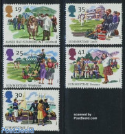 Great Britain 1994 Summertime 5v, Mint NH, Sport - Tennis - Other & Unclassified