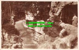 R502714 Caves And Zig Zag Path. Folkestone. 43. Excel Series. RP. 1934 - Monde