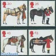 Great Britain 1997 Horses 4v, Mint NH, Nature - Horses - Other & Unclassified