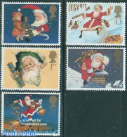 Great Britain 1997 Christmas 5v, Mint NH, Religion - Christmas - Autres & Non Classés