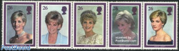 Great Britain 1998 Death Of Diana 5v [::::], Mint NH, History - Charles & Diana - Kings & Queens (Royalty) - Autres & Non Classés