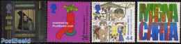 Great Britain 1999 Millennium, Rights 4v, Mint NH, Health - History - Nature - Various - Health - Women - Elephants - .. - Sonstige & Ohne Zuordnung