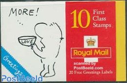 Great Britain 1996 Cartoons 10v In Booklet, Mint NH, Various - Stamp Booklets - Greetings & Wishing Stamps - Other & Unclassified