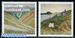 Faroe Islands 2010 Colours Of Foroyar 2v, Mint NH, History - Geology - Sonstige & Ohne Zuordnung