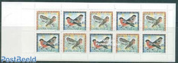 Faroe Islands 1997 Migrating Birds Booklet, Mint NH, Nature - Birds - Stamp Booklets - Ohne Zuordnung