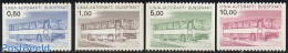 Finland 1981 Bus Parcel Stamps 4v, Mint NH, Transport - Automobiles - Unused Stamps