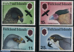 Falkland Islands 1980 Birds Of Prey 4v, Mint NH, Nature - Birds - Birds Of Prey - Andere & Zonder Classificatie