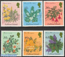 Falkland Islands 1995 Flowers 6v, Mint NH, Nature - Flowers & Plants - Other & Unclassified