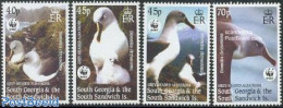 South Georgia / Falklands Dep. 2003 WWF/Albatros 4v, Mint NH, Nature - Birds - World Wildlife Fund (WWF) - Autres & Non Classés