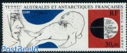 French Antarctic Territory 1985 Seal 1v, Mint NH, Nature - Sea Mammals - Neufs
