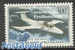 France 1959 Airmail Definitive 1v, Mint NH, Transport - Aircraft & Aviation - Ongebruikt