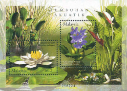 121689 MNH MALASIA 2002 PLANTAS ACUATICAS - Malasia (1964-...)