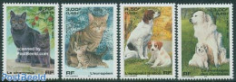 France 1999 Cats & Dogs 4v, Mint NH, Nature - Cats - Dogs - Ungebraucht