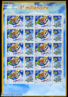 France 2000 Millennium M/s, Mint NH, Various - Maps - Unused Stamps
