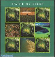 France 2002 Valentine 5v In M/S, Mint NH, Various - Greetings & Wishing Stamps - Nuovi