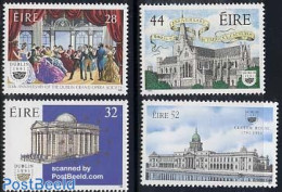 Ireland 1991 Dublin Cultural Capital Europe 4v, Mint NH, History - Performance Art - Religion - Europa Hang-on Issues .. - Unused Stamps
