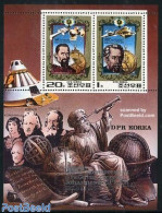 Korea, North 1980 J. Kepler 2v M/s, Mint NH, History - Science - Transport - Germans - Astronomy - Space Exploration - Astrología