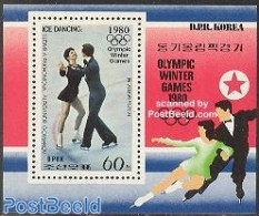 Korea, North 1979 Olympic Winter Games S/s, Mint NH, Sport - Olympic Winter Games - Skating - Korea (Nord-)