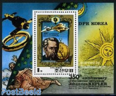Korea, North 1980 J. Kepler S/s, Mint NH, Science - Transport - Astronomy - Space Exploration - Astrologia
