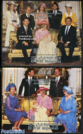 Korea, North 1982 Birth Of William 2 S/s, Mint NH, History - Charles & Diana - Kings & Queens (Royalty) - Koniklijke Families