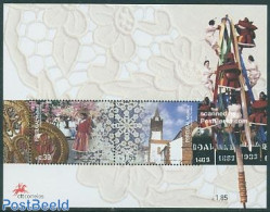 Madeira 2005 Tourism S/s, Mint NH, Religion - Various - Churches, Temples, Mosques, Synagogues - Folklore - Textiles -.. - Chiese E Cattedrali