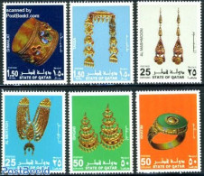 Qatar 2003 Jewellery 6v, Mint NH, Art - Art & Antique Objects - Qatar