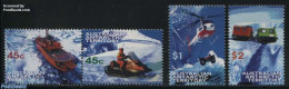Australian Antarctic Territory 1998 Transport 4v (2v+[:]), Mint NH, Science - Transport - The Arctic & Antarctica - He.. - Helikopters