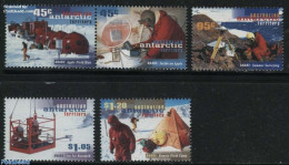 Australian Antarctic Territory 1997 ANARE 5v (3v+[:]), Mint NH, Science - The Arctic & Antarctica - Andere & Zonder Classificatie