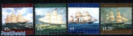 Australia 1998 Sailing Ships 4v, Mint NH, Transport - Ships And Boats - Neufs