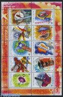 Australia 2001 Rock Australia 10v M/s, Mint NH, Performance Art - Transport - Music - Popular Music - Automobiles - He.. - Unused Stamps