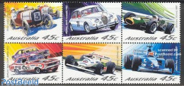 Australia 2002 Autocross 6v [++], Mint NH, Sport - Transport - Autosports - Automobiles - Nuevos