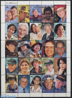 Australia 2000 Inhabitants 25v M/s, Mint NH, History - Various - Salvation Army - Neufs