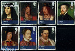 Great Britain 2010 The Age Of The Stuarts 7v, Mint NH, History - Kings & Queens (Royalty) - Ungebraucht