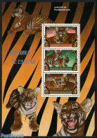 Korea, North 1982 Tigers 3v M/s, Mint NH, Nature - Animals (others & Mixed) - Cat Family - Corée Du Nord