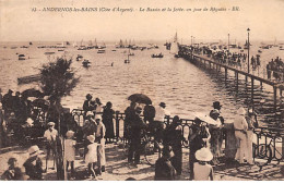 ANDERNOS LES BAINS - Le Bassin Et La Jetée, Un Jour De Régates - Très Bon état - Andernos-les-Bains