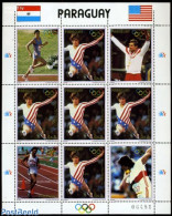 Paraguay 1985 Mary Lou Retton, Oltympic Games M/s, Mint NH, Sport - Gymnastics - Olympic Games - Gymnastiek