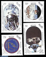 Belize/British Honduras 1989 Moonlanding 4v, Mint NH, Transport - Space Exploration - Honduras Britannico (...-1970)