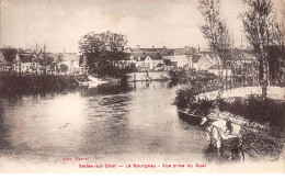 SELLES SUR CHER - Le Bourgeau - Vue Prise Du Quai - Très Bon état - Selles Sur Cher