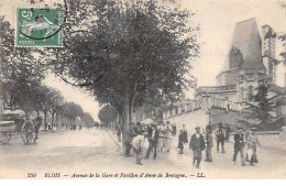 BLOIS - Avenue De La Gare Et Pavillon D'Anne De Bretagne - Très Bon état - Blois