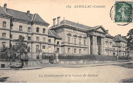 AURILLAC - La Gendarmerie Et Le Palais De Justice - Très Bon état - Aurillac